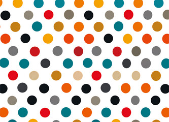 seamless polka dots pattern