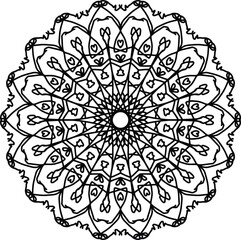 Minimalist, Floral, or Geometric Mandala Art – Detailed and Symmetrical Design for Frames, Patterns, Digital Printing, Coloring Books, Tattoos, Home Decor, Ornaments, and More