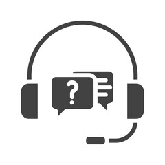 Support icon vector image. Suitable for mobile apps, web apps and print media.