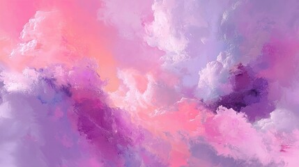 Obraz premium Abstract cloudscape of soft pastels