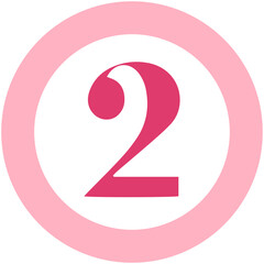 Round Shape Number 2
