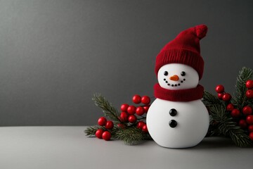 Festive snowman decoration