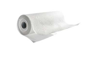 Paper Towels in Mid Air Flight