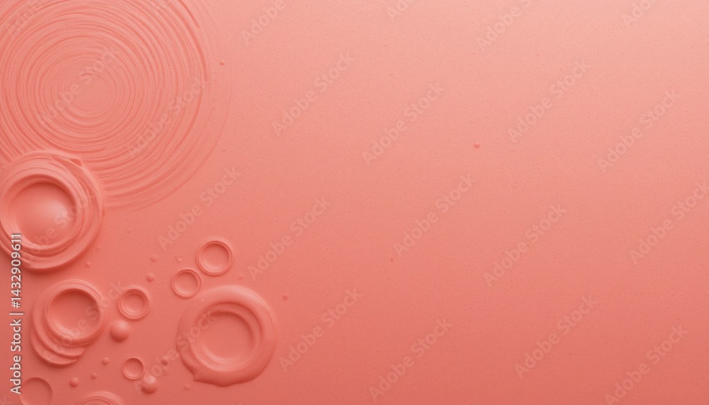Aufkleber dynamic water ripple patterns abstract setting digital art minimalist design aesthetic visuals