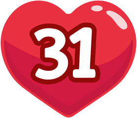 Flat Heart Number 31
