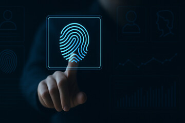 Futuristic Fingerprint Access Verification System