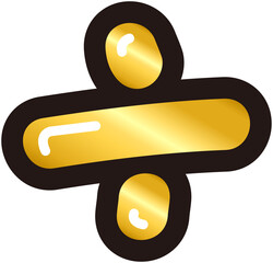 Division Symbol Icon ÷