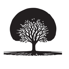"Vector Set of Tree Silhouettes – Forest, Woodland, and Nature Elements Collection"

