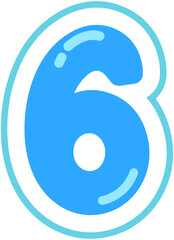 Water Bubble Number 6
