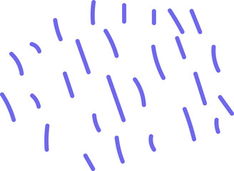 Rain Strokes Pattern