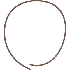 Hand Drawn Circle Line