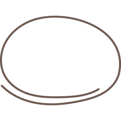 Hand Drawn Circle Line