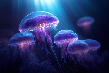 Glowing Jellyfish