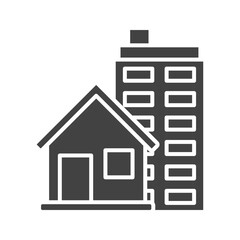 Property icon vector image. Suitable for mobile apps, web apps and print media.