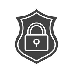Secure icon vector image. Suitable for mobile apps, web apps and print media.
