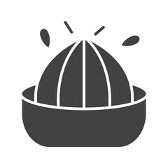 Squeezer icon vector image. Suitable for mobile apps, web apps and print media.