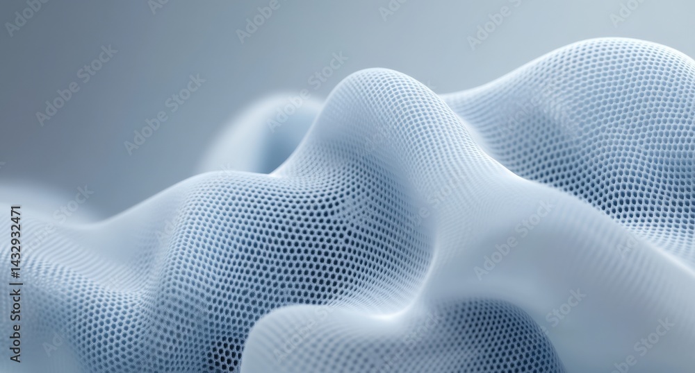 Poster abstract flowing mesh background texture
