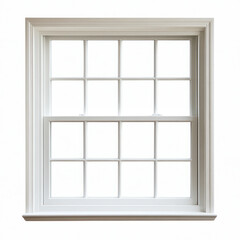 window on a white background