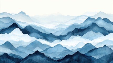 Majestic Mountain Range