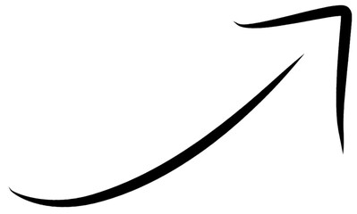 an arrow to indicate a certain direction