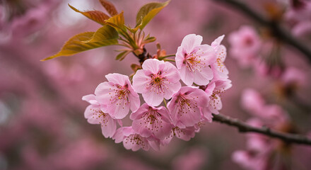 Obraz premium Trees blooming in spring