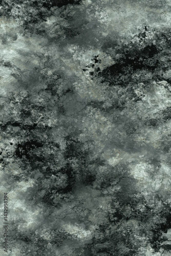 Poster abstract gray grunge texture background with mottled pattern and dark shadows creating a dramatic an
