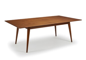 Mid century modern dining table image
