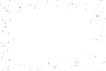 背景素材_ホログラム_星