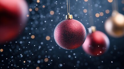 Hanging holiday ornament decorations