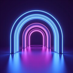 Obraz premium Neon stage