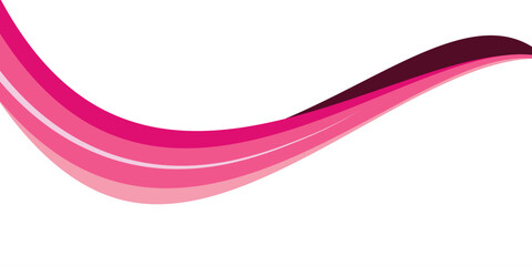 Vector pink, orange, blue abstract swoosh background. Abstract corporate business banner web template, horizontal advertising business banner layout template flat design set.