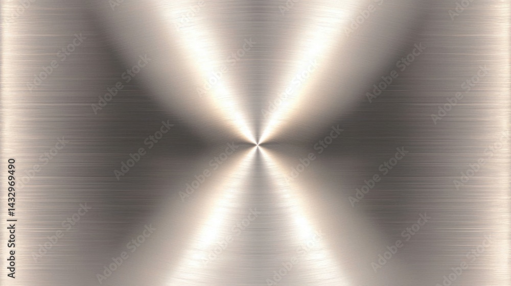 Poster a metallic texture with a repeating pattern of light and shadow.