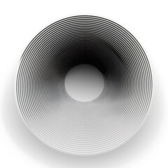Fluid sculptural textile shape design high resolution picture
