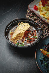 A hearty and delicious soup for you