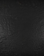 Deep black leather, subtle grain  Luxurious, smooth texture ,  stylish,  fashion