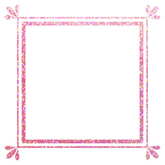 ホログラム箔_フレーム_四角