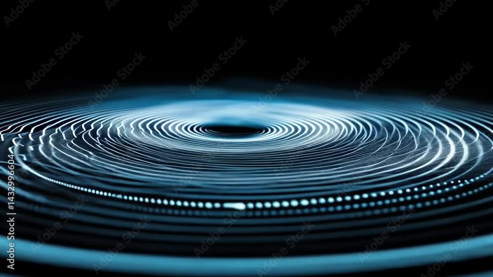 Poster captivating ripples of light dance in a dark space, creating mesmerizing patterns that draw the eye 