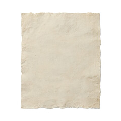 Obraz premium Isolated rough jagged scrap of thick book cover paper