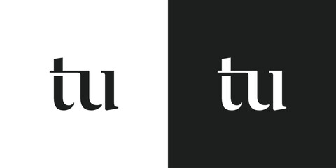 Letter TU Logo Design
