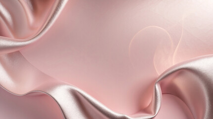 premium silky background baby pink and golden abstract pattern minimalist design elegant modern photo decor 3d premium stock photo wallpaper background