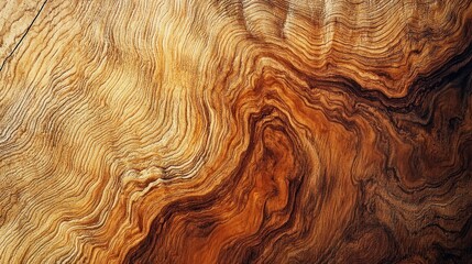 Intricate wood grain texture