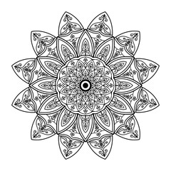 abstract floral ornament