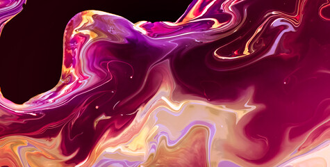 Enchanting and Playful Rainbow Splash on a Cute and Colorful Abstract Background