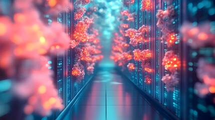 create a visualization of a scalable and efficient database infrastructure