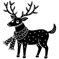 reindeer with red nose