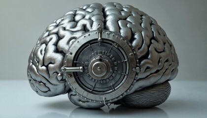 Brain Represented as a Safe Symbolizing a Closed Mind in Autism and Mental Health