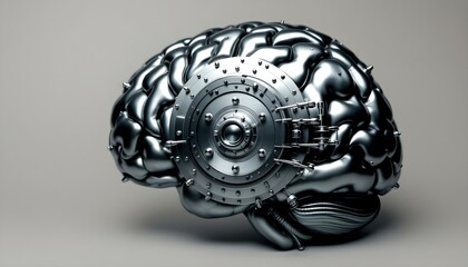 Brain Represented as a Safe Symbolizing a Closed Mind in Autism and Mental Health