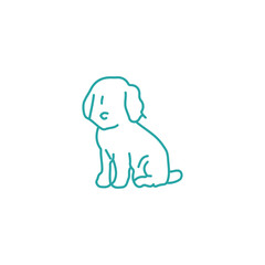 Attractive Hand Drawn Doodle Dog Animals Vector Illustration