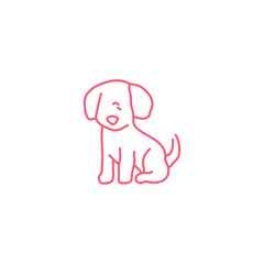 Attractive Hand Drawn Doodle Dog Animals Vector Illustration