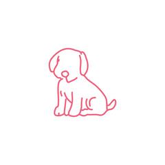 Attractive Hand Drawn Doodle Dog Animals Vector Illustration